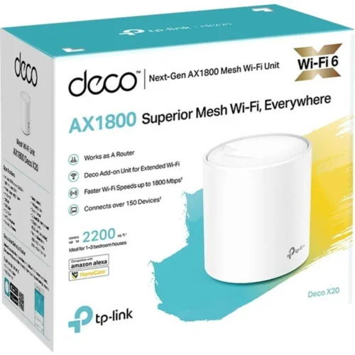 TPLINK ROUTER DECO X20 PACK OF 1
