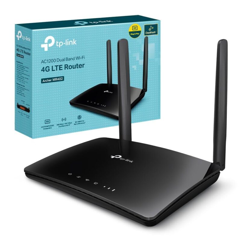 TP-Link Archer MR402 4G LTE Cat4 wireless N300 router
