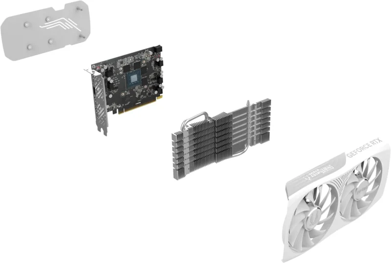 ZOTAC GAMING GeForce RTX 4060 8GB Twin Edge OC White Edition