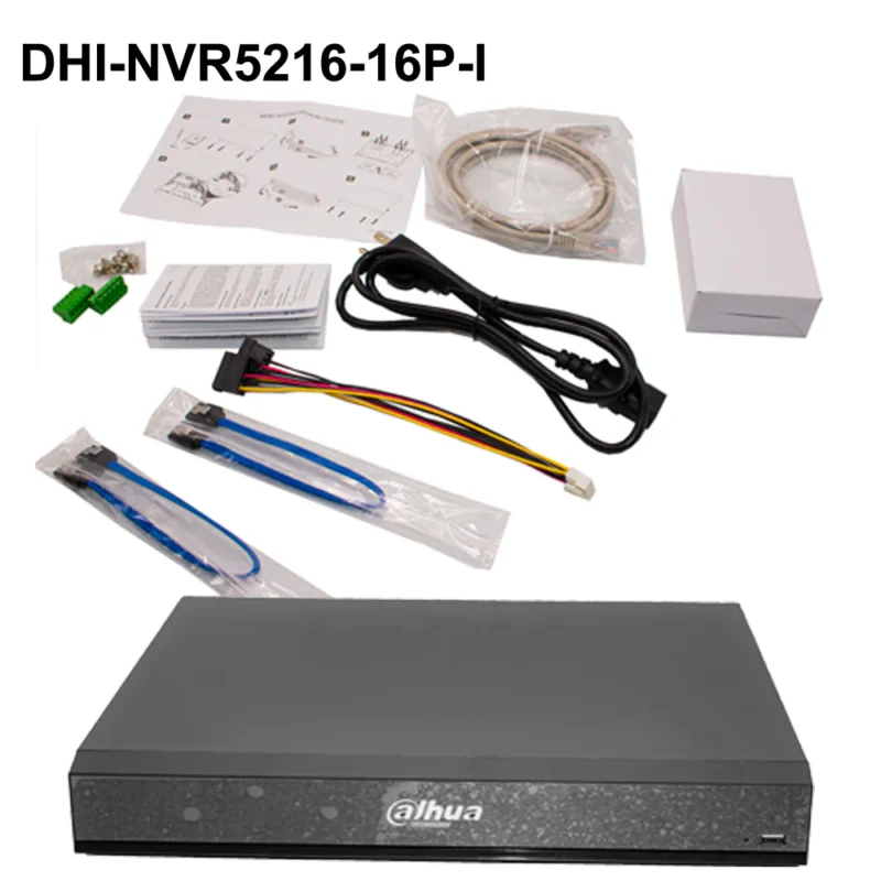 NVR5216-16P-I: 16-channel NVR with built-in 16 PoE ports and AI functions. - Image 2