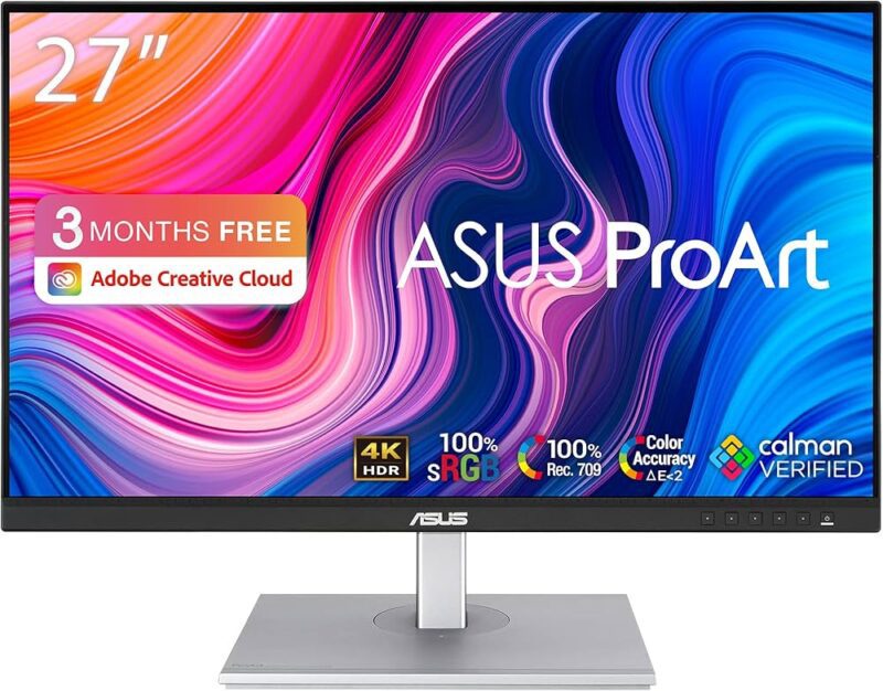 ASUS AS PA279CV BK/5MS/EU /DP+HDMI+TYPEC+USB+SPEAKER - Image 3