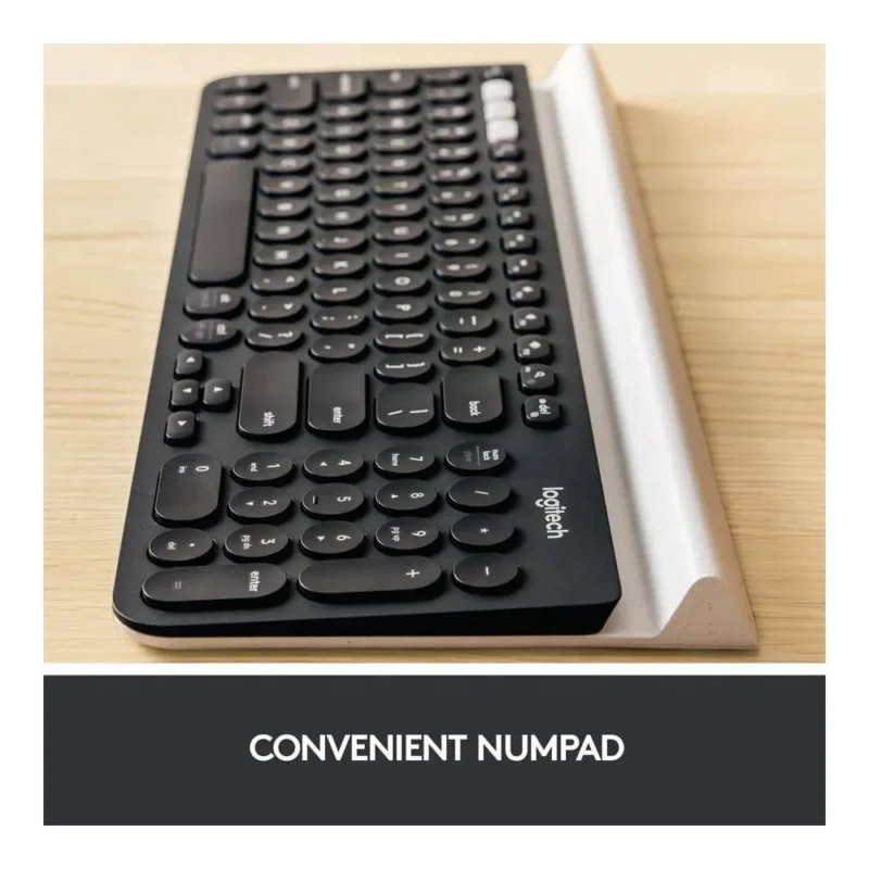Logitech K780 Multi-Device Wireless Keyboard – Dark Grey/Speckled (920-008042)