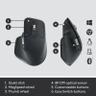 WIRELESS KEYBOARD AND MOUSE LOGITECH 920-010933 MX