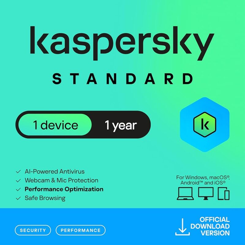Kaspersky Standard 1 2025 – Essential Security for 1 Device, 1-Year Subscription - Image 2