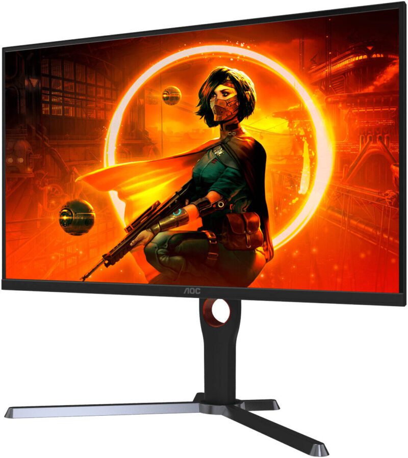 AOC Q27G3ZE 27" QHD Gaming Monitor – 240Hz, 0.5ms, IPS, Adaptive-Sync - Image 6