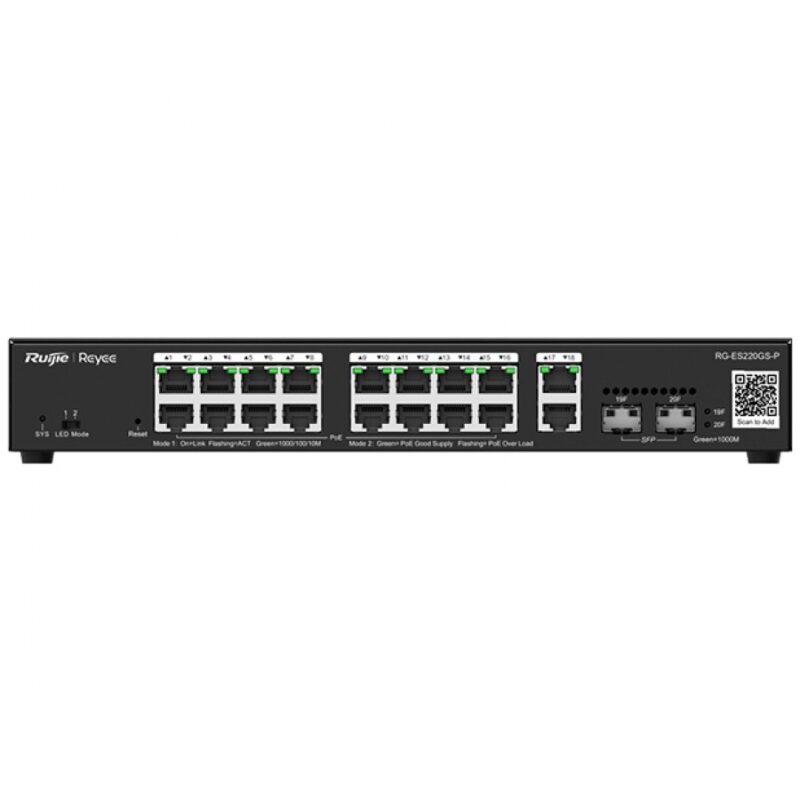 RUIJIE SWITCH RG-ES220GS-P POE - Image 4