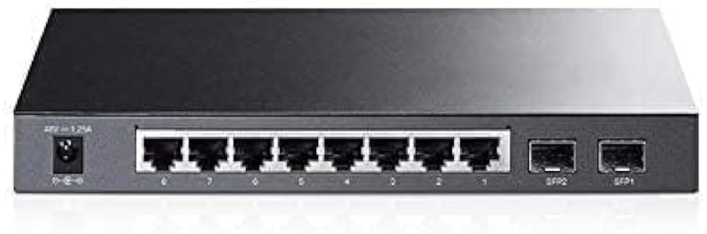 TP-Link Switch TL-SG2210P 8-Port Gigabit PoE+ with 2 SFP Ports - Image 3
