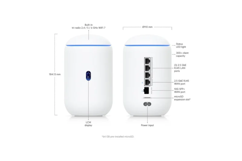 Ubiquiti Router UDR7 - Image 2