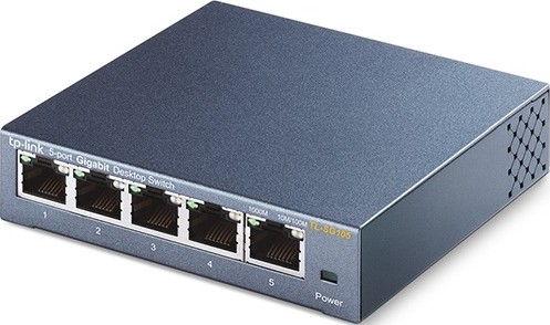 TP-Link TL-SG105 5-Port Gigabit Desktop Switch - Image 2