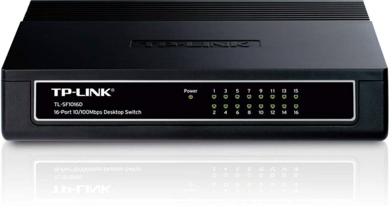 TPLINK SWITCH TL-SF1016D 16PORT - Image 4