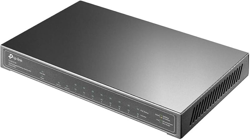 TP-Link Switch SG1210MP 8-Port Gigabit PoE+ - Image 3
