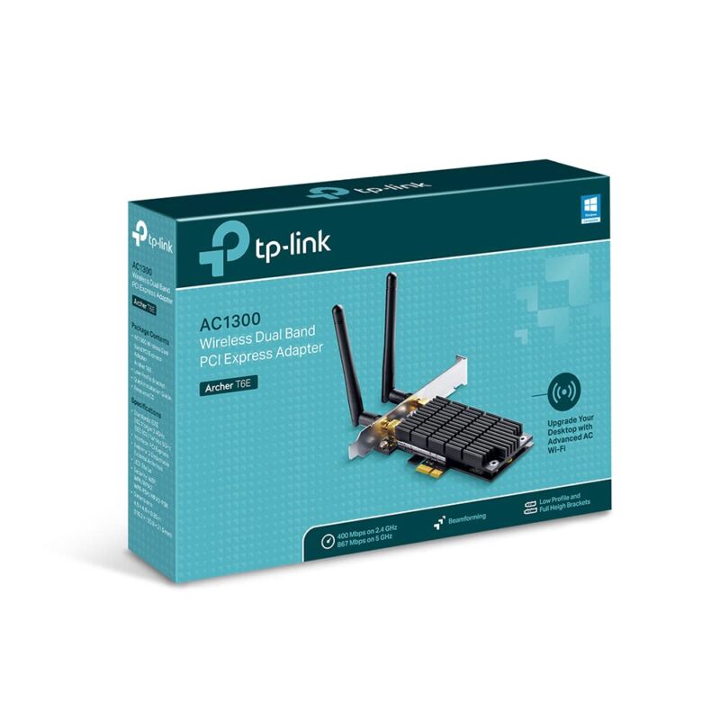 TP-Link PCI Express T6E (Archer T6E AC1300 Dual Band Wi-Fi Adapter) - Image 2