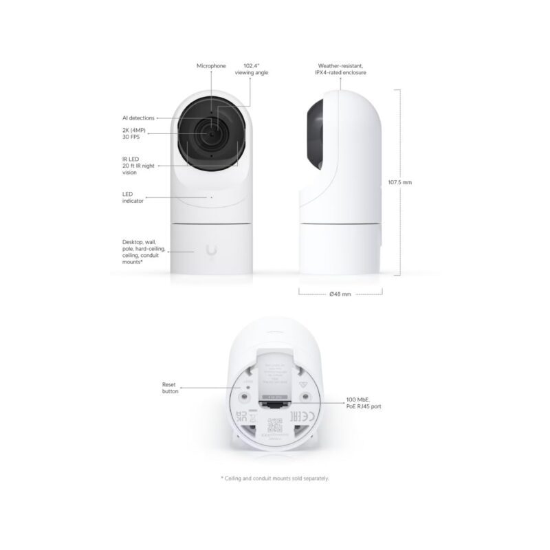 Ubiquiti UniFi Protect UVC G5 Flex Camera - Image 3