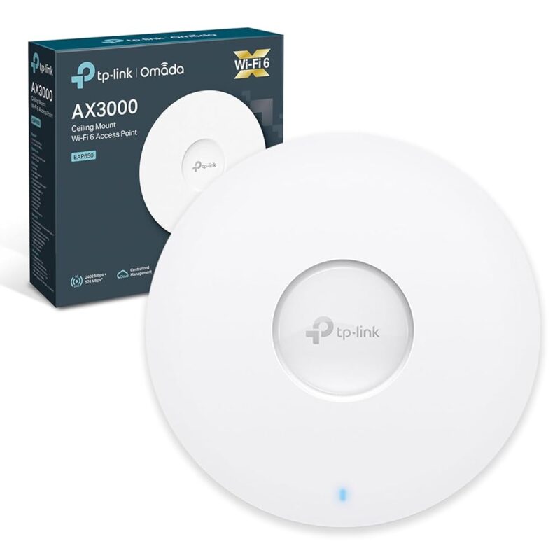 TP-Link EAP650 AX3000 Ceiling Mount Wi-Fi 6 Access Point - Image 2