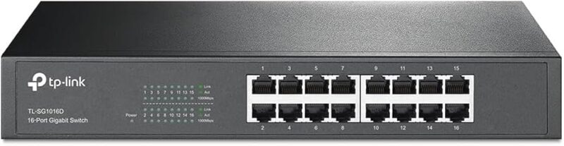 TPLINK SWITCH TL-SG1016D 16 PORT GIGABIT - Image 6