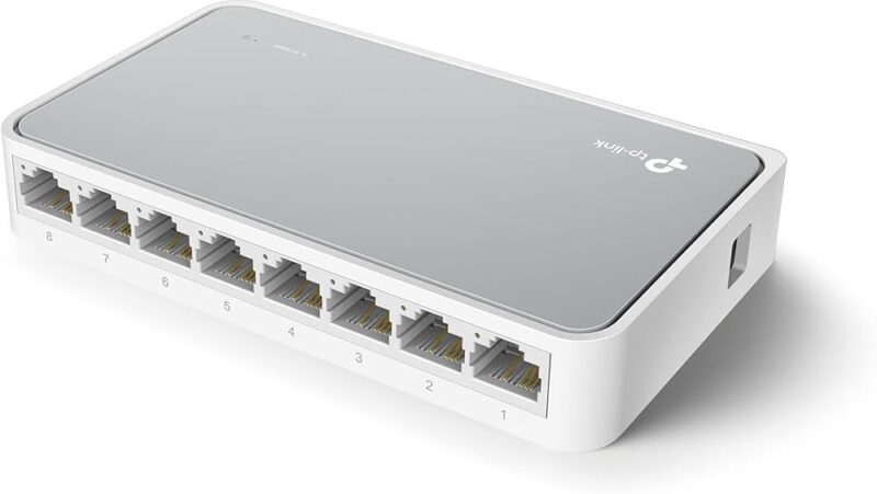 TPLINK SWITCH TL-SF1008D 8 PORT - Image 6