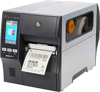 Zebra ZT41142-T0E0000Z Industrial Thermal Transfer Printer – 4", 203 DPI, USB, Ethernet, Bluetooth 4.1/MFi