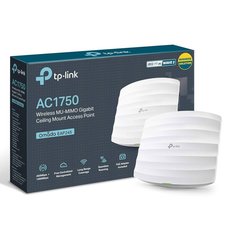 TP-Link EAP245 AC1750 Ceiling Mount Access Point - Image 6