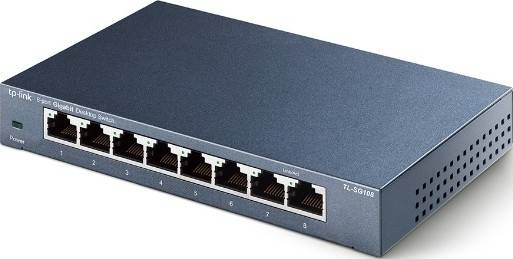 TP-Link TL-SG108 8-Port Gigabit Desktop Switch - Image 2