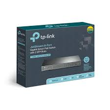 TP-Link Switch TL-SG2210P 8-Port Gigabit PoE+ with 2 SFP Ports - Image 2