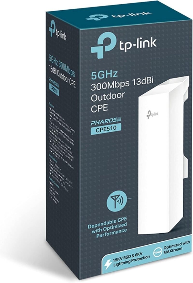 TP-Link CPE220 Outdoor 2.4GHz 300Mbps Wireless Access Point - Image 2