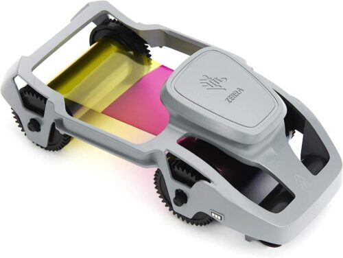 Zebra 800300-250EM Ribbon – Full-Color YMCKO Ribbon for ZC300 Card Printer (250 Prints)