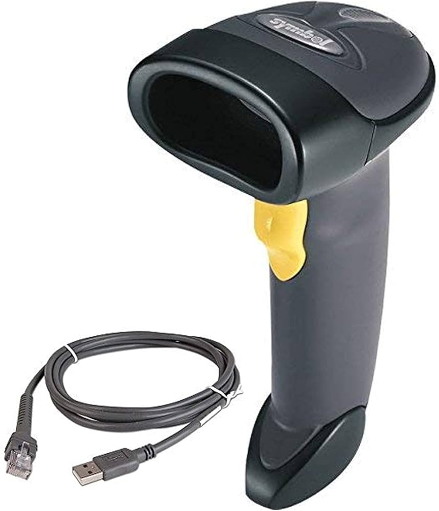 Zebra Symbol LS2208 1D Barcode Scanner USB Kit (Black) - Image 5