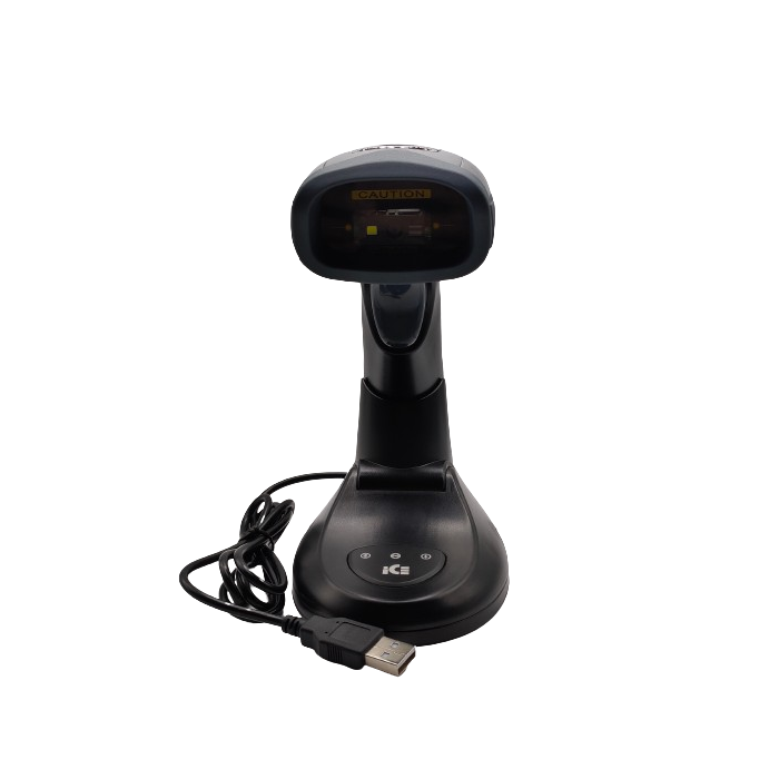 IS-2225 ICE ZIPSCAN SERIES 2D IMAGER WIRELESS BLUETOOTH BARCODE SCANNER WITH USB CABLE & CRADLE – 2 YEAR WARRANTY